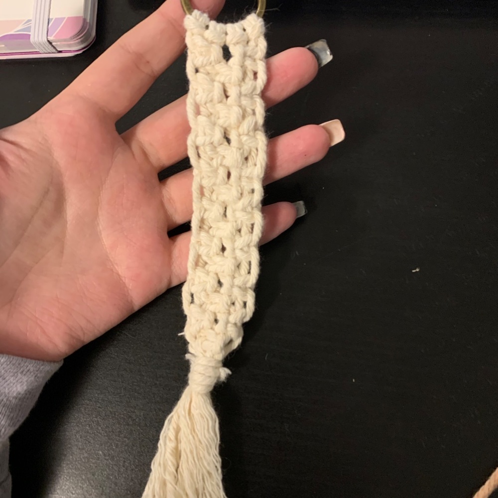 Macrame Key Chain - Picture 2 of 2